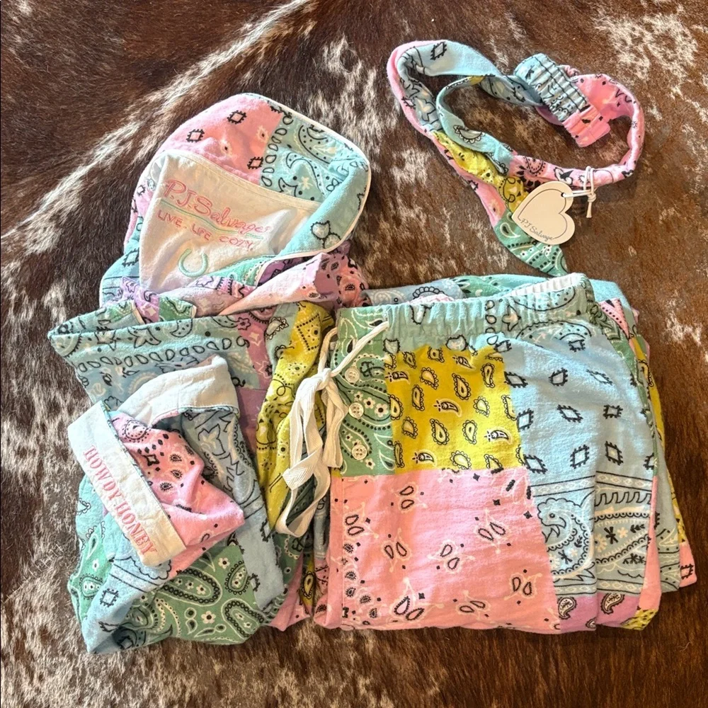 Howdy Honey Paisley set by PJ Salvage - Picture 1 of 8